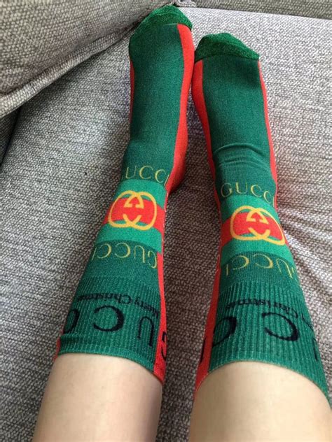 where can i buy gucci socks|gucci thigh high socks.